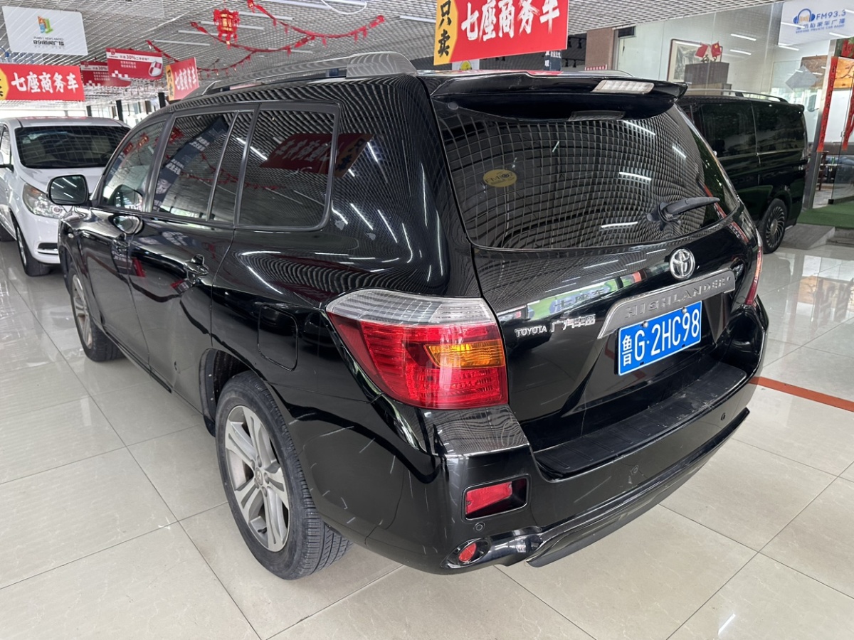 豐田 漢蘭達(dá)  2009款 2.7L 兩驅(qū)7座豪華導(dǎo)航版圖片