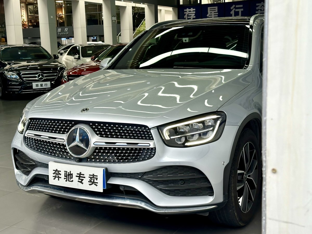 2020年12月奔馳 奔馳GLC  2021款 GLC 300 L 4MATIC 動感型