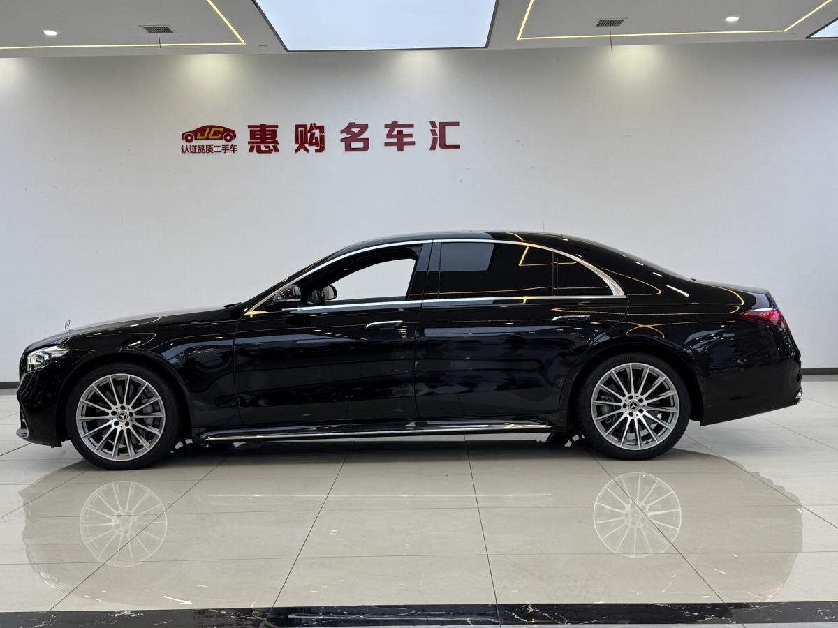 2023年1月奔馳 奔馳S級  2023款 改款 S 450 L 4MATIC