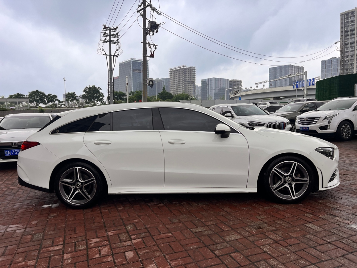 奔馳 奔馳CLA級  2020款 CLA 200 獵跑車圖片