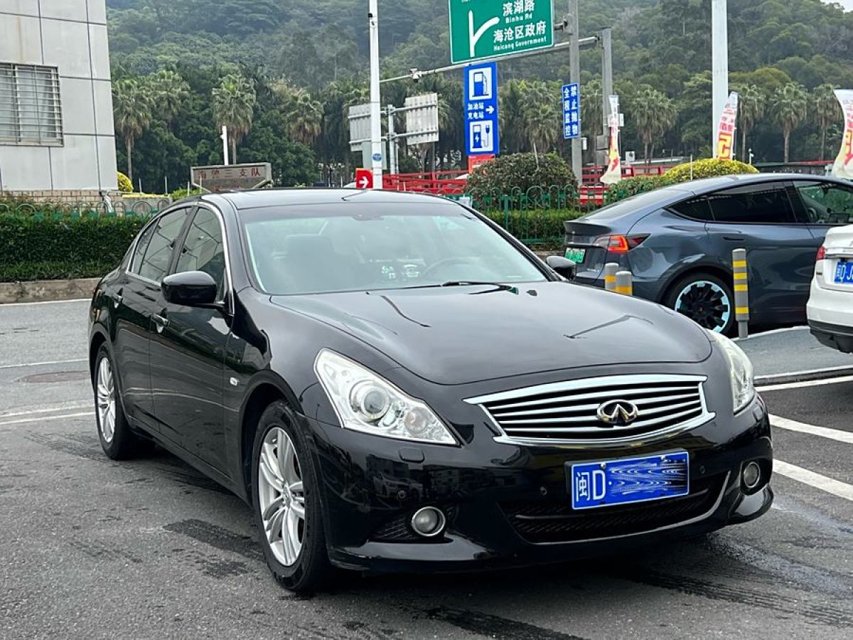 2012年7月英菲尼迪 G系  2010款 G25 Sedan 豪華運動版