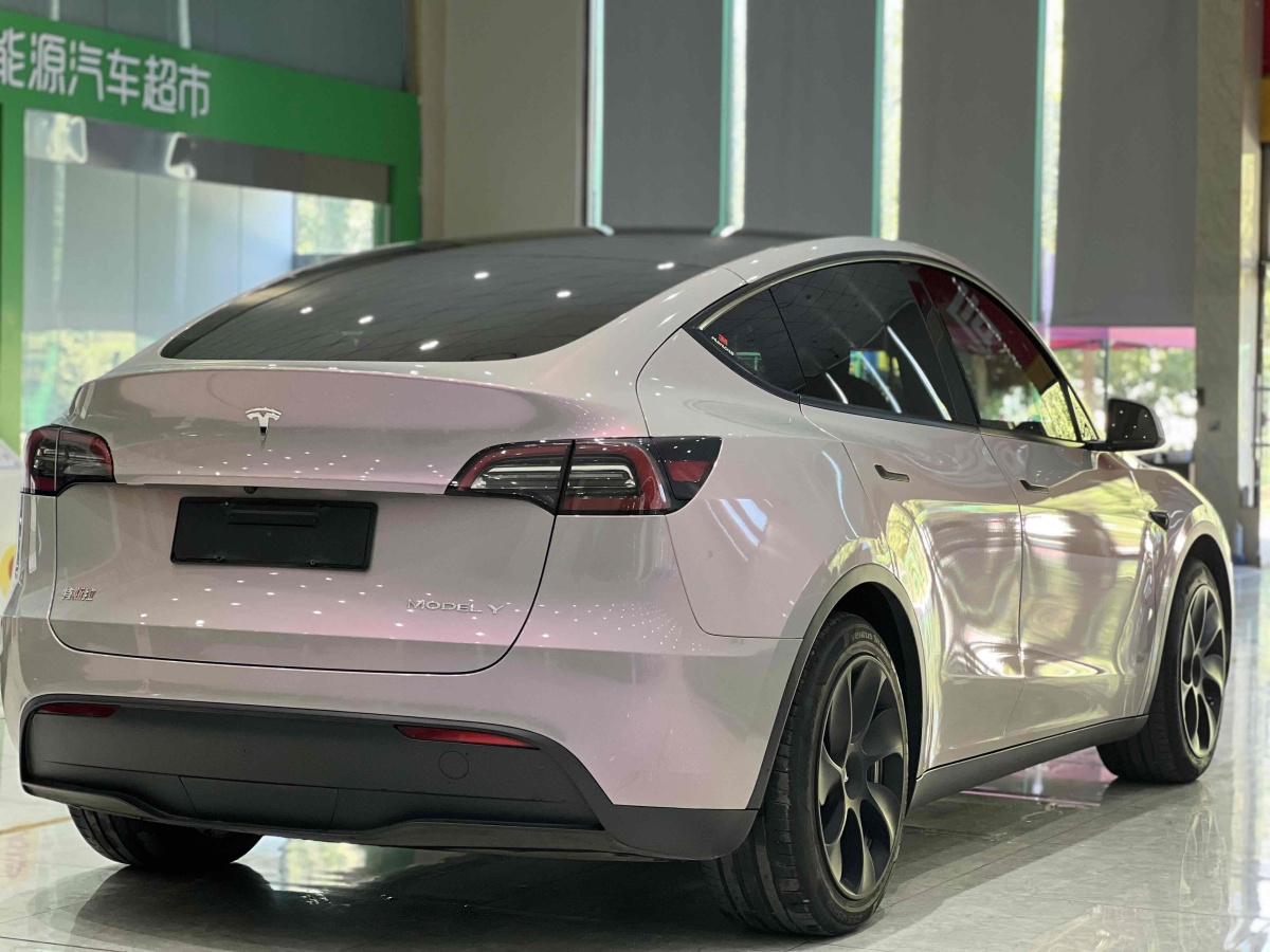 特斯拉 Model Y  2021款 改款 標(biāo)準(zhǔn)續(xù)航后驅(qū)升級版圖片