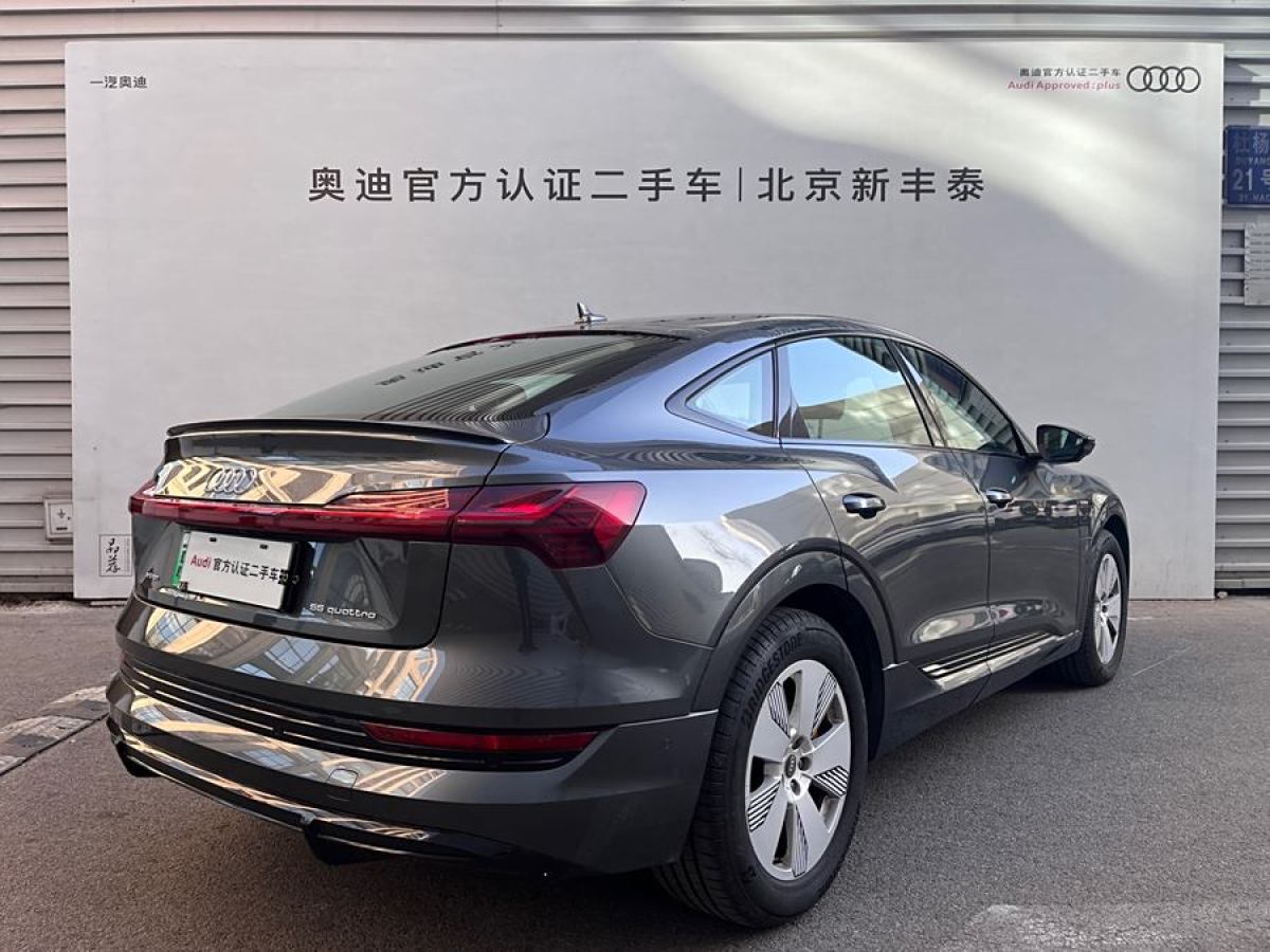 奧迪 奧迪e-tron  2022款 Sportback 55 quattro 豪華型圖片