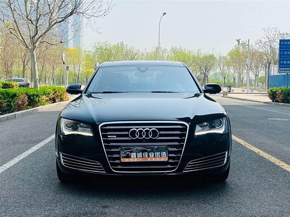 2013年4月奧迪 奧迪A8  2013款 A8L 45 TFSI quattro舒適型