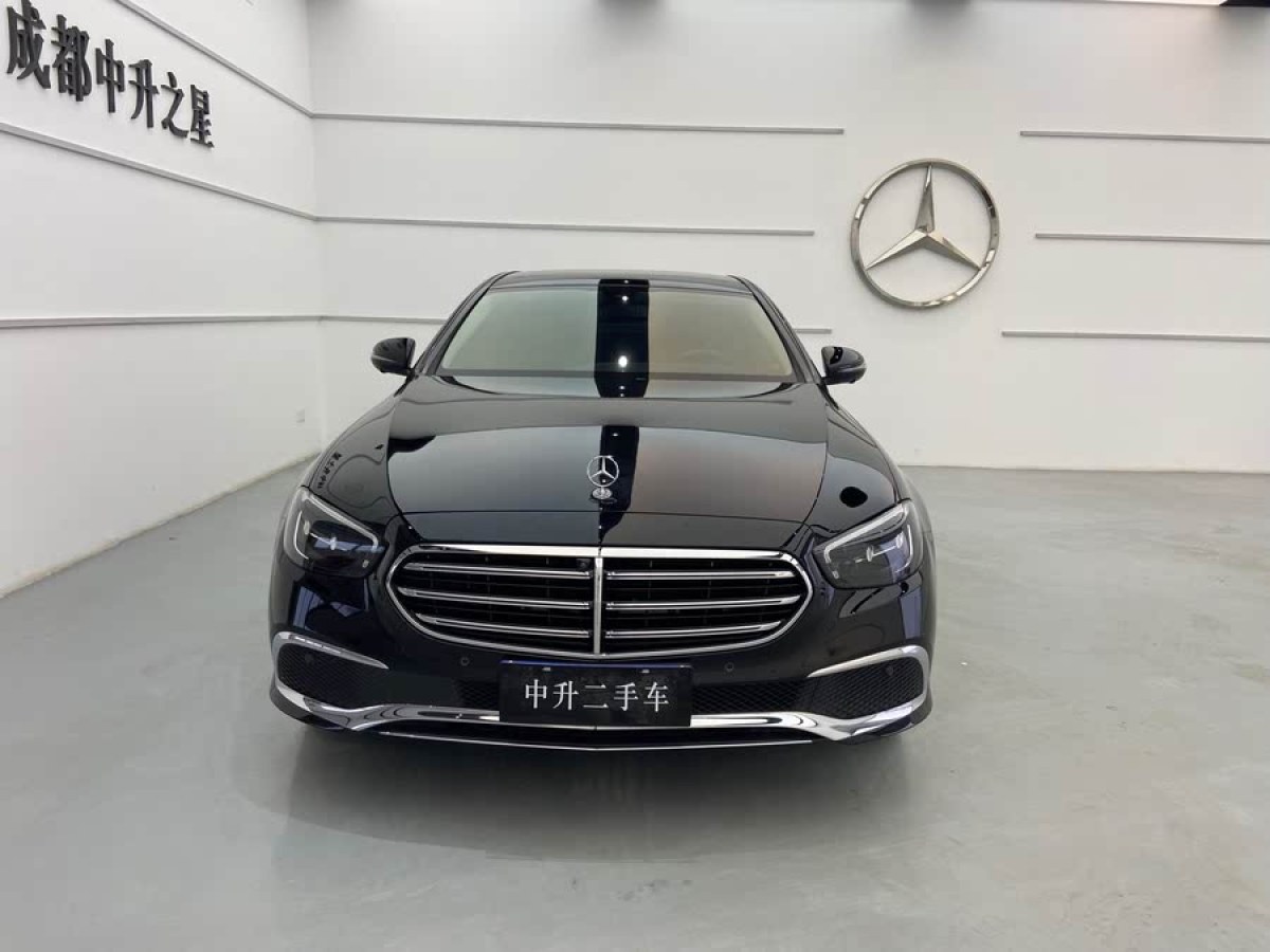 奔馳 奔馳E級  2021款 改款 E 300 L 豪華型圖片