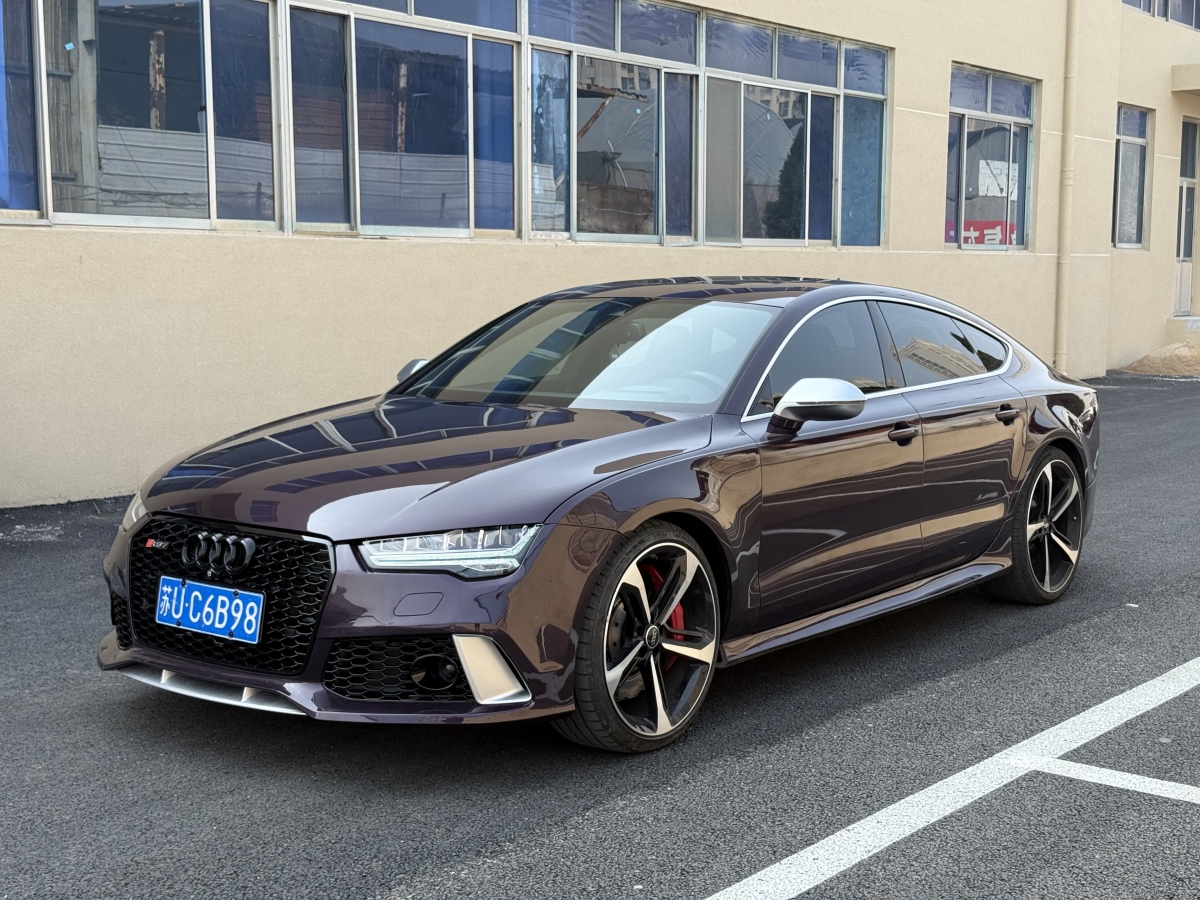 2018年1月奧迪 奧迪RS 7  2016款 RS 7 4.0T Sportback