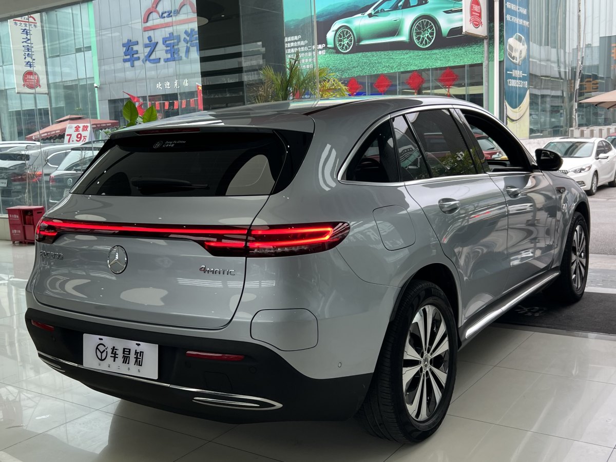 2021年8月奔馳 奔馳EQC  2020款 EQC 350 4MATIC