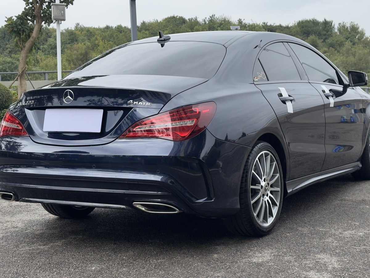 2018年12月奔馳 奔馳CLA級  2019款 CLA 220 4MATIC