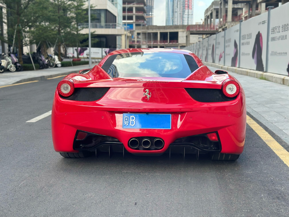 2011年11月法拉利 458  2011款 4.5L Italia