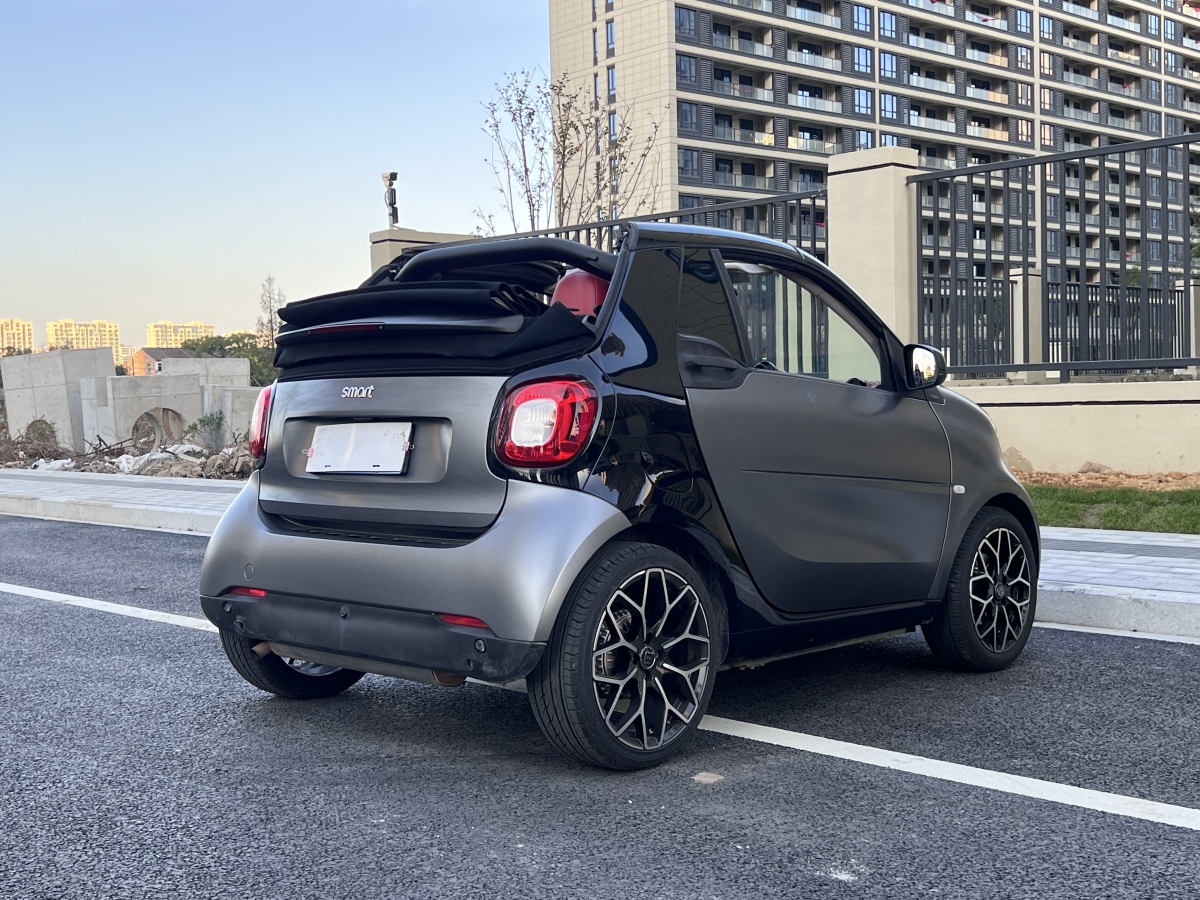 smart fortwo  2016款 1.0L 52千瓦敞篷激情版圖片