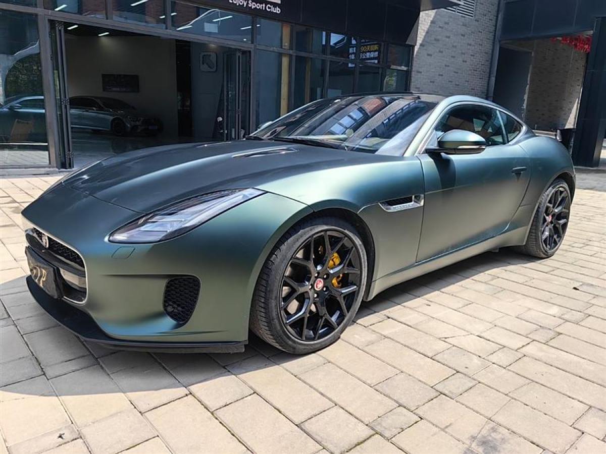 2019年6月捷豹 F-TYPE  2019款 2.0T 硬頂版