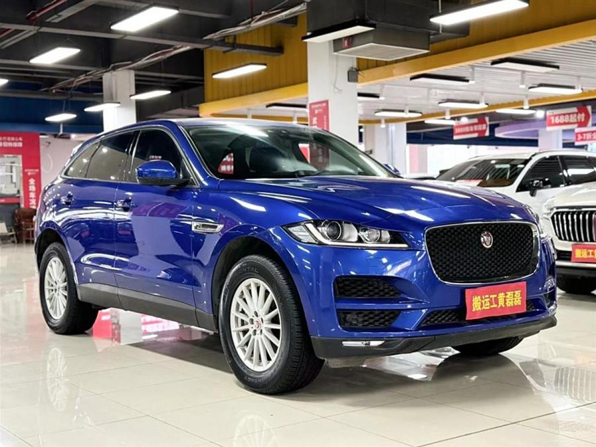 捷豹 F-PACE  2018款 2.0T 四驅都市尊享版圖片