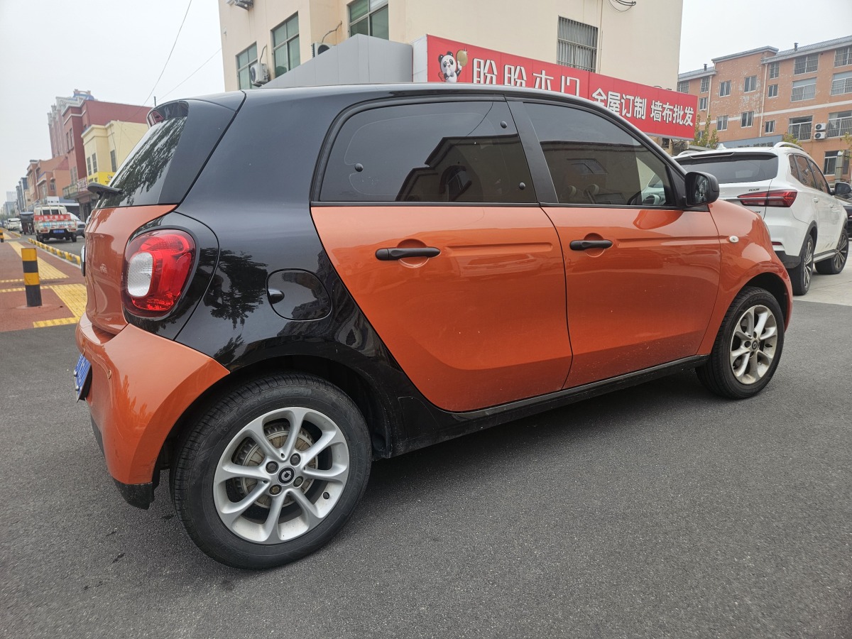 2016年5月smart fortwo  2015款 1.0L 52千瓦硬頂靈動(dòng)版