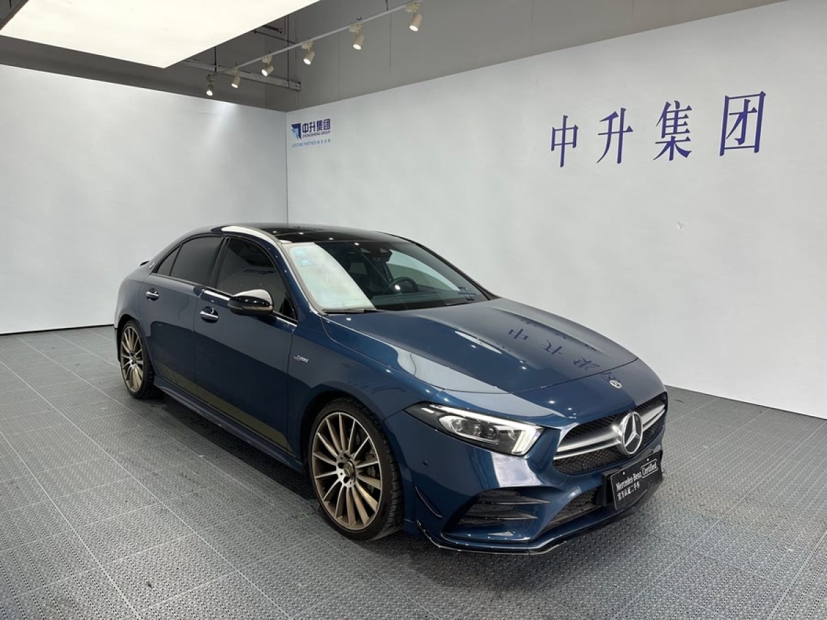 奔馳 奔馳A級(jí)AMG  2020款 改款 AMG A 35 4MATIC 先型特別版圖片