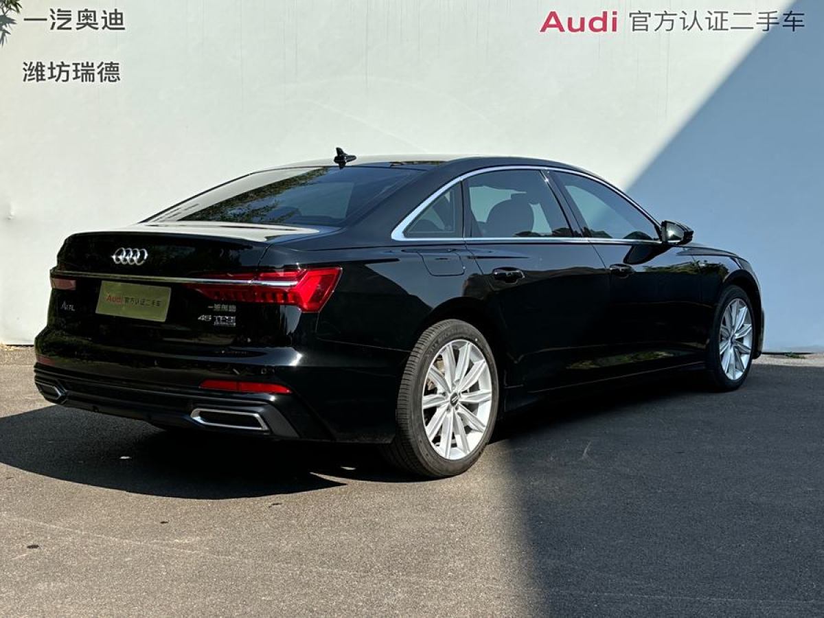 2021年8月奧迪 奧迪A6L  2021款 45 TFSI 臻選動感型