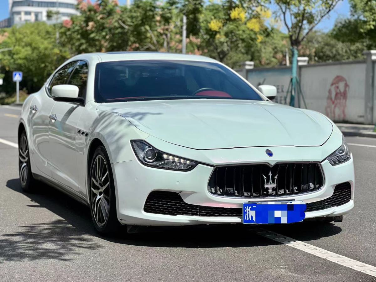 瑪莎拉蒂 Ghibli  2014款 3.0T 標(biāo)準(zhǔn)版圖片