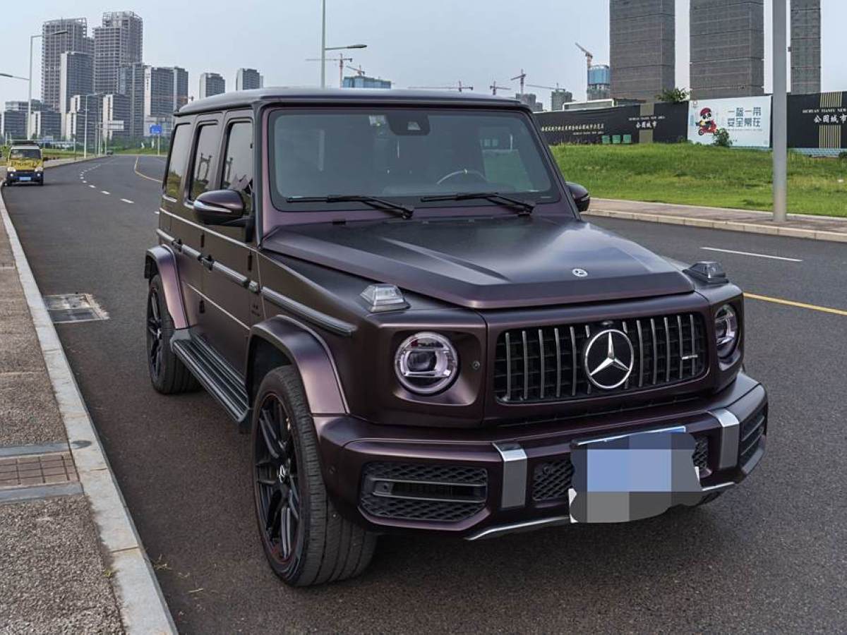 2019年9月奔馳 奔馳G級(jí)AMG  2019款  改款 AMG G 63