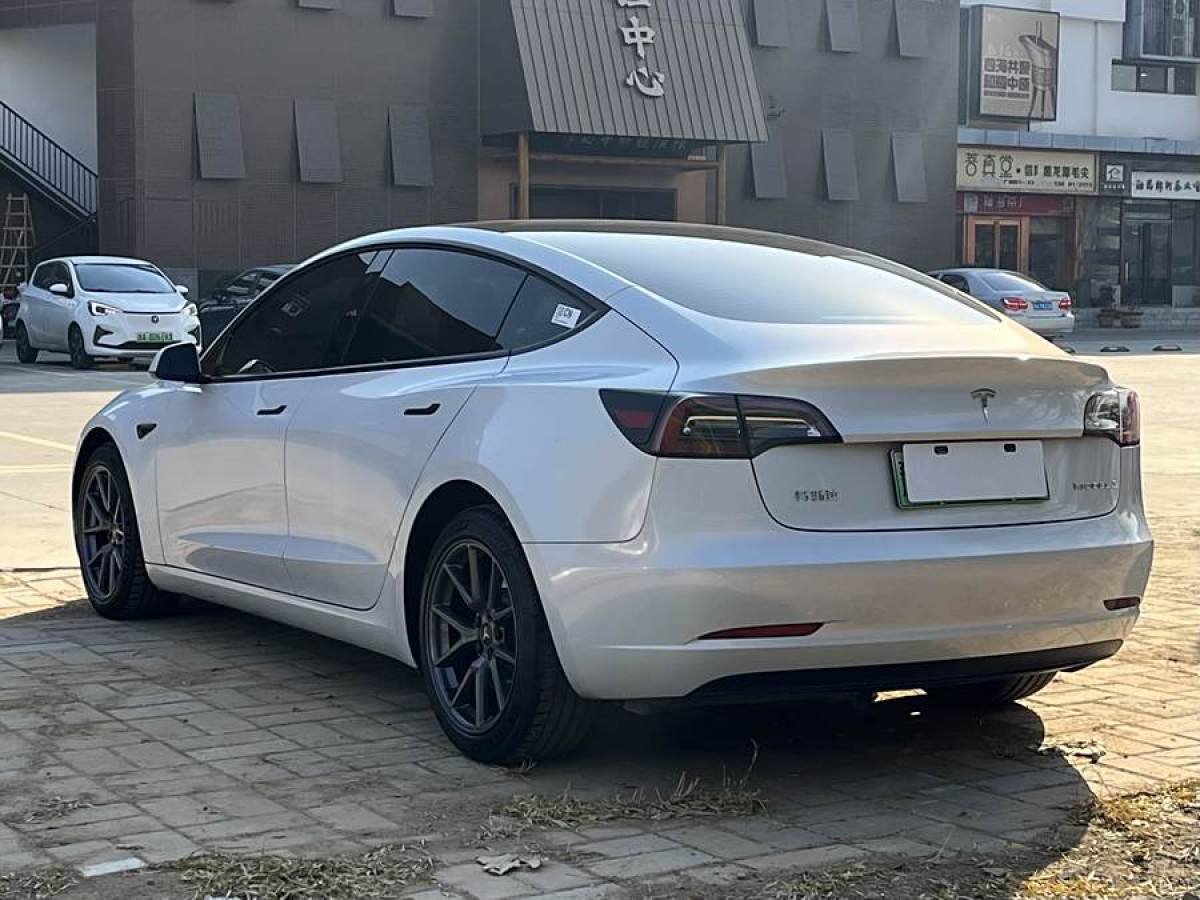 特斯拉 Model 3  2021款 改款 標(biāo)準(zhǔn)續(xù)航后驅(qū)升級版圖片