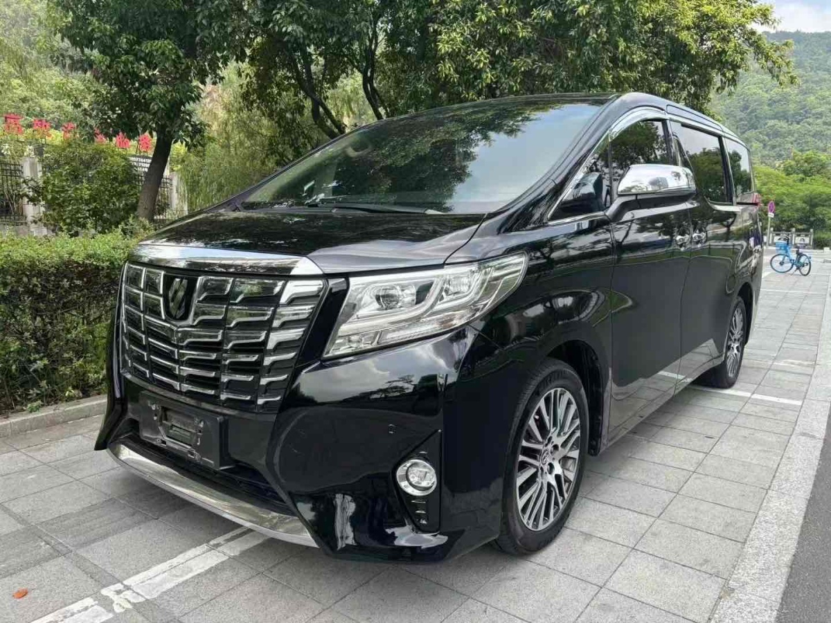 2018年8月豐田 埃爾法  2018款 改款 3.5L 尊貴版