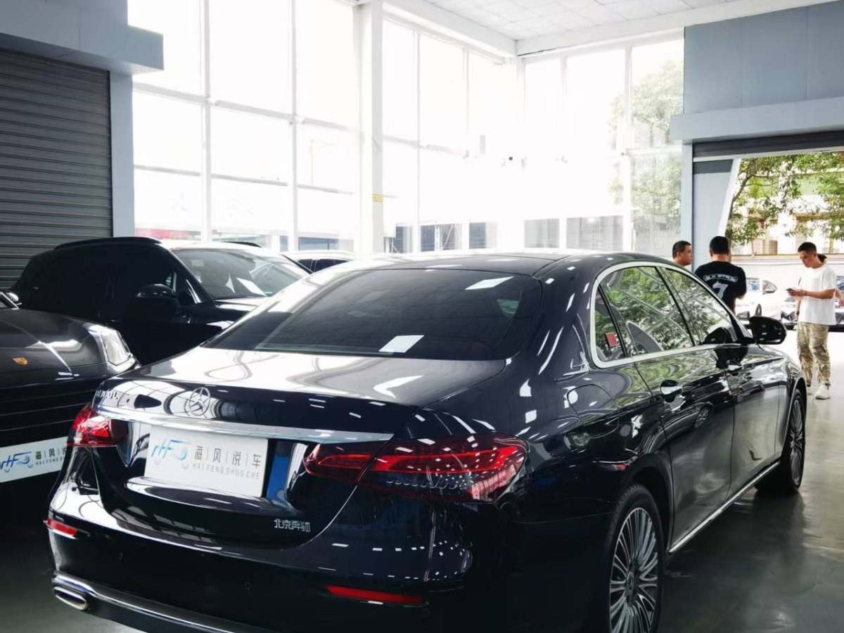 奔馳 奔馳E級  2021款 改款 E 300 L 豪華型圖片