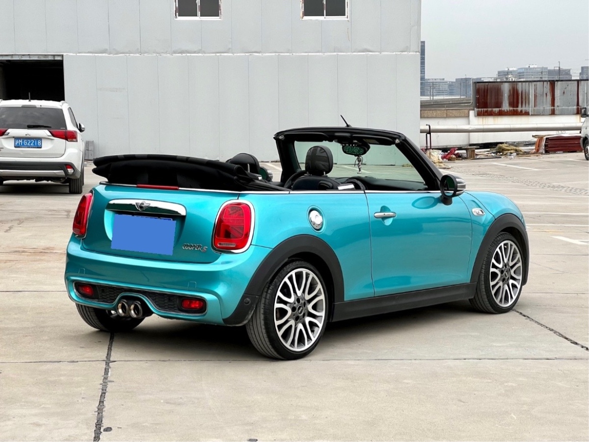 mini mini 2016款 2.0t cooper s cabrio 加勒比藍限量版圖片