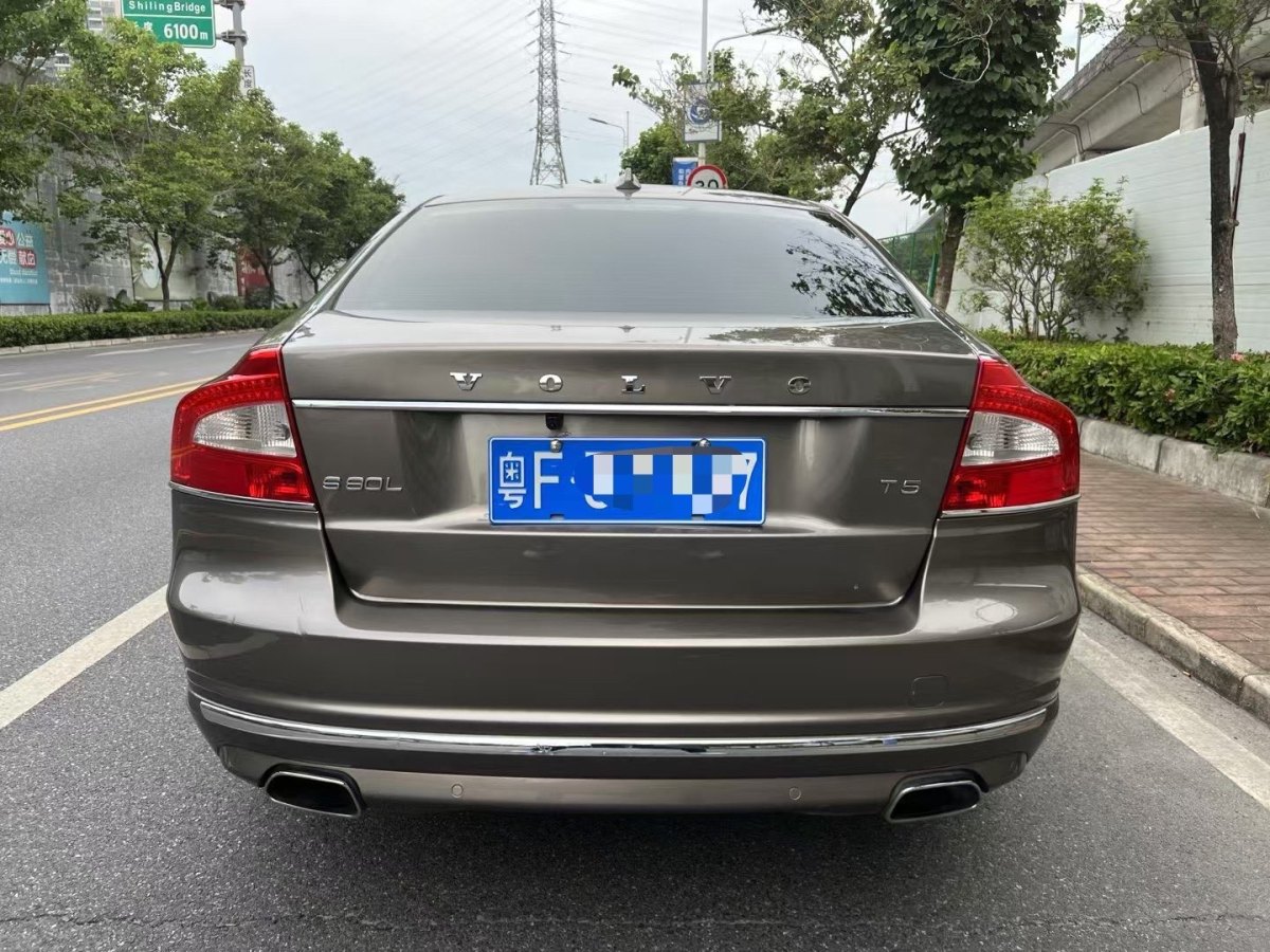 沃爾沃 S80  2014款 S80L 2.0T T5智雅版圖片