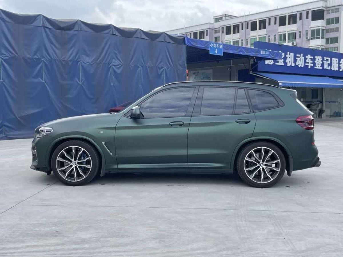 寶馬 寶馬X3  2021款 改款 xDrive30i 領(lǐng)先型 M運動套裝圖片