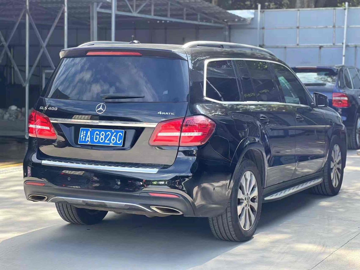 奔馳 奔馳GLS  2017款 GLS 400 4MATIC時(shí)尚型圖片