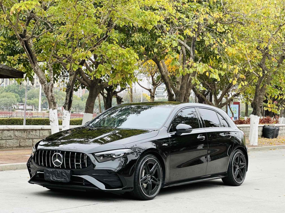 2024年9月奔馳 奔馳A級AMG  2024款 改款 AMG A 35 4MATIC