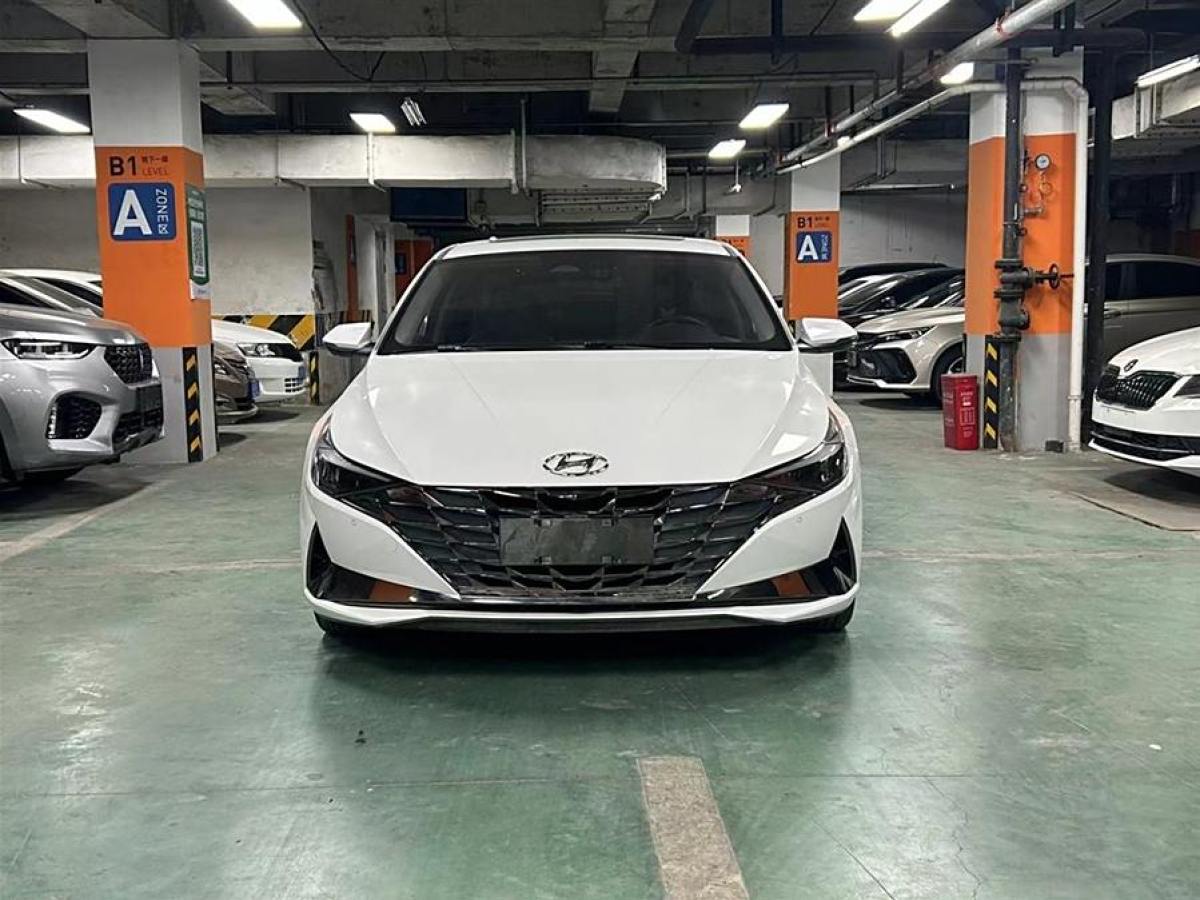 現(xiàn)代 伊蘭特  2022款 1.5L CVT GLX精英版圖片