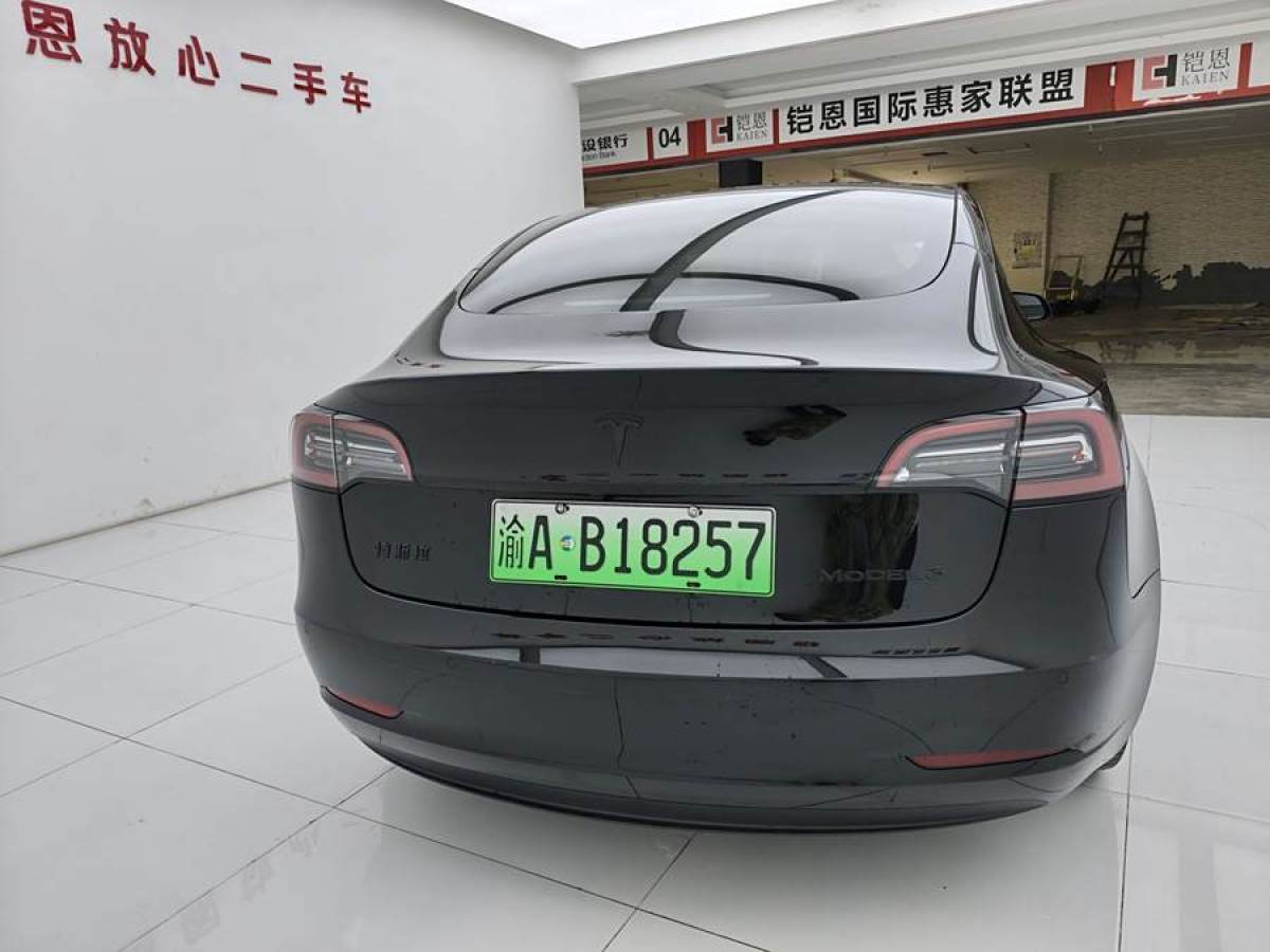 2021年1月特斯拉 Model 3  2019款 標(biāo)準(zhǔn)續(xù)航后驅(qū)升級(jí)版