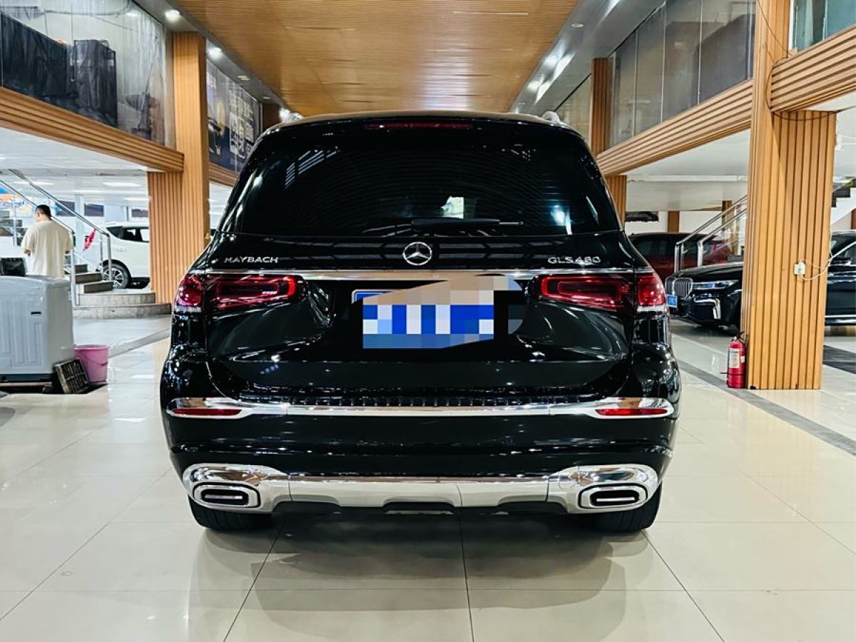 奔馳 奔馳GLS  2021款 改款 GLS 450 4MATIC 時(shí)尚型圖片