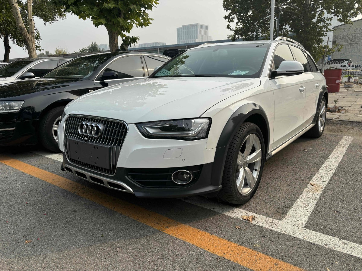 2016年9月奧迪 奧迪A4  2014款 40 TFSI allroad quattro