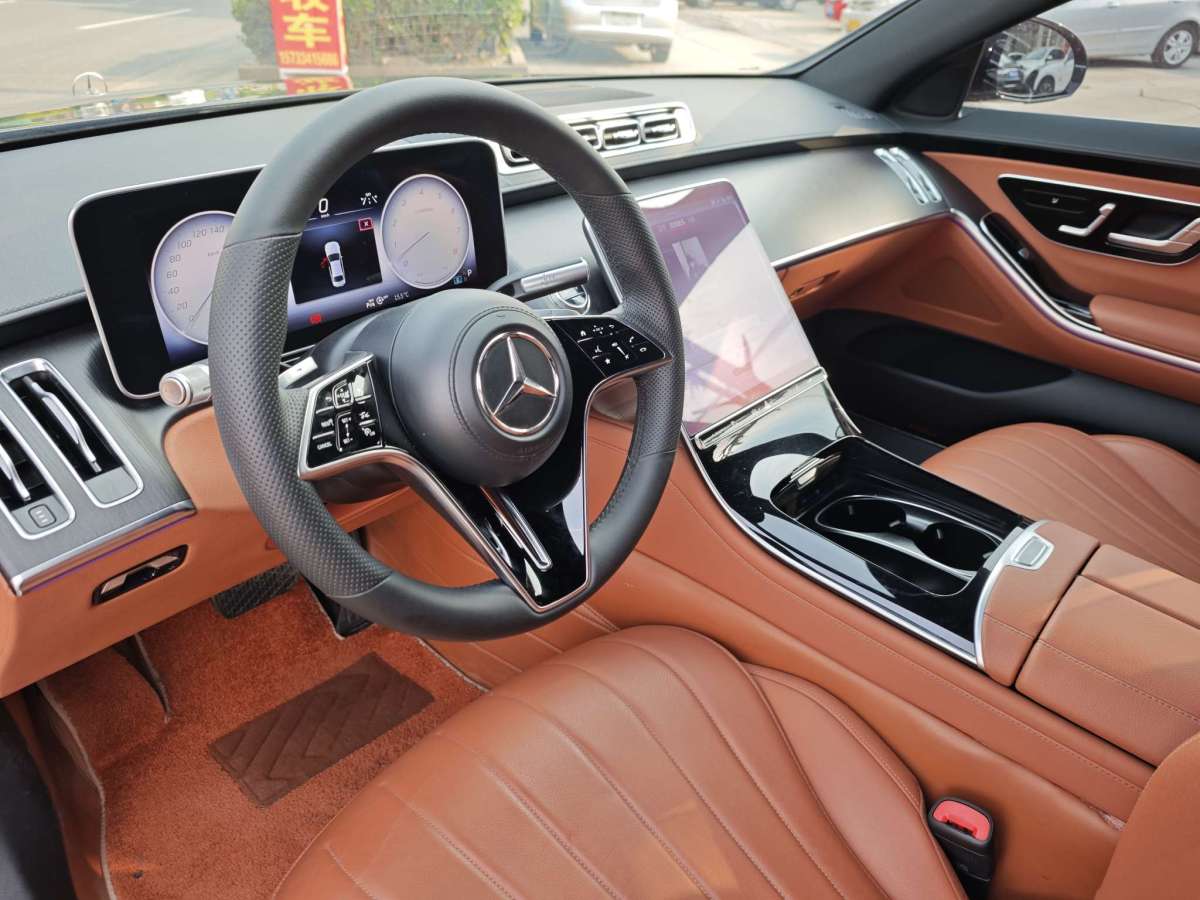 奔馳 奔馳S級(jí)  2023款 改款 S 400 L 商務(wù)型圖片