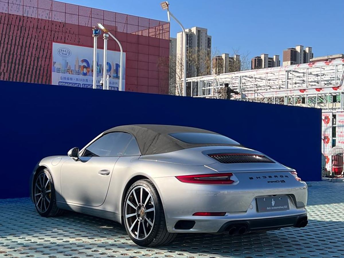 保時(shí)捷 911  2016款 Carrera Cabriolet 3.0T圖片