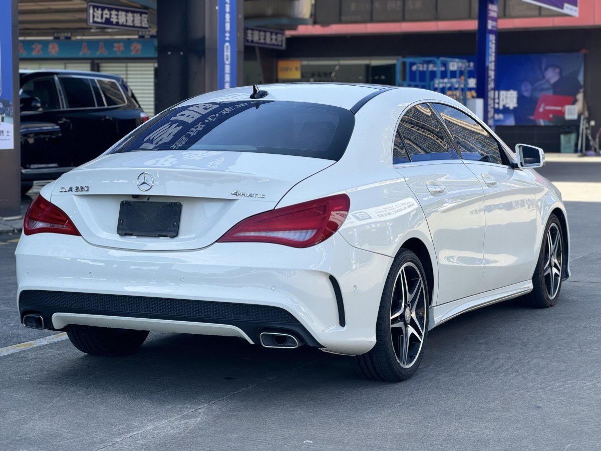 2016年5月奔馳 奔馳CLA級  2016款 改款 CLA 220 4MATIC