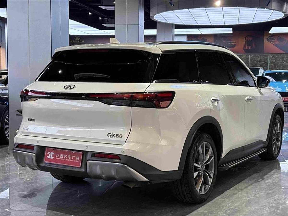 英菲尼迪 英菲尼迪QX60  2022款 2.0T 四驅(qū)卓越版圖片