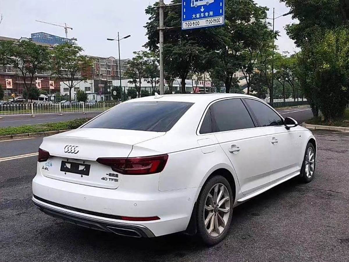 奧迪 奧迪A4L  2019款 40 TFSI 時尚型 國VI圖片