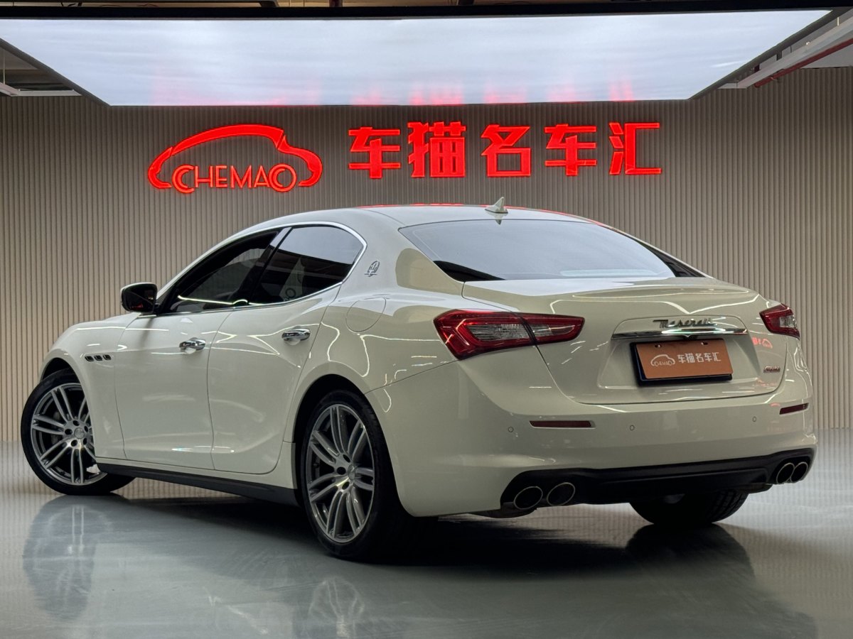 2019年11月瑪莎拉蒂 Ghibli  2019款 3.0T 350Hp 標(biāo)準(zhǔn)版 國(guó)VI