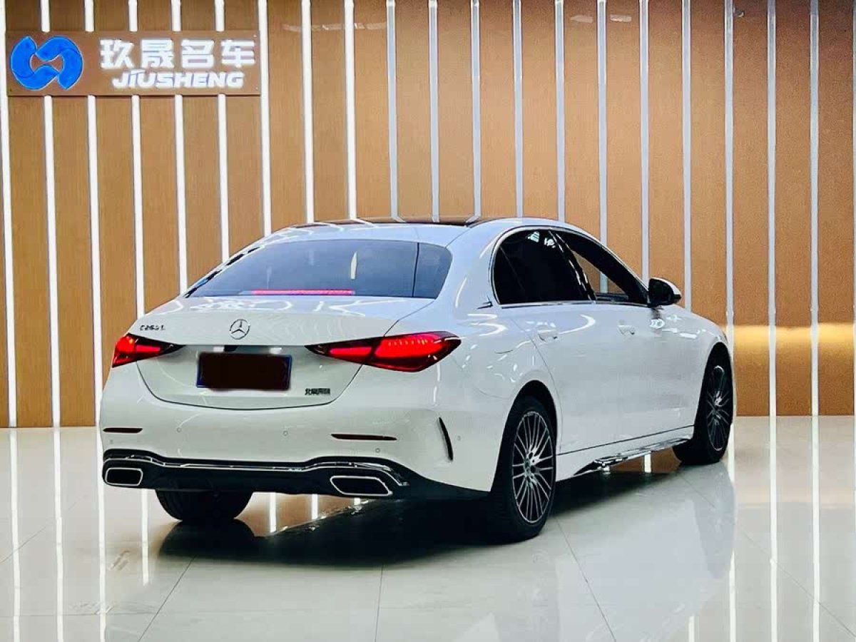 奔馳 奔馳C級  2022款 改款 C 260 L 運動版圖片
