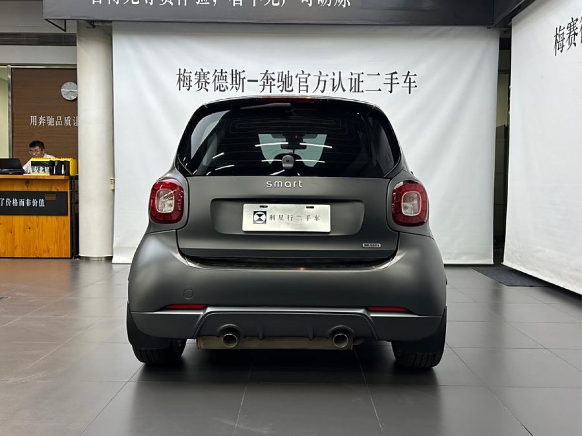 2018年12月巴博斯 smart fortwo  2017款 0.9T 硬頂BRABUS Xclusive