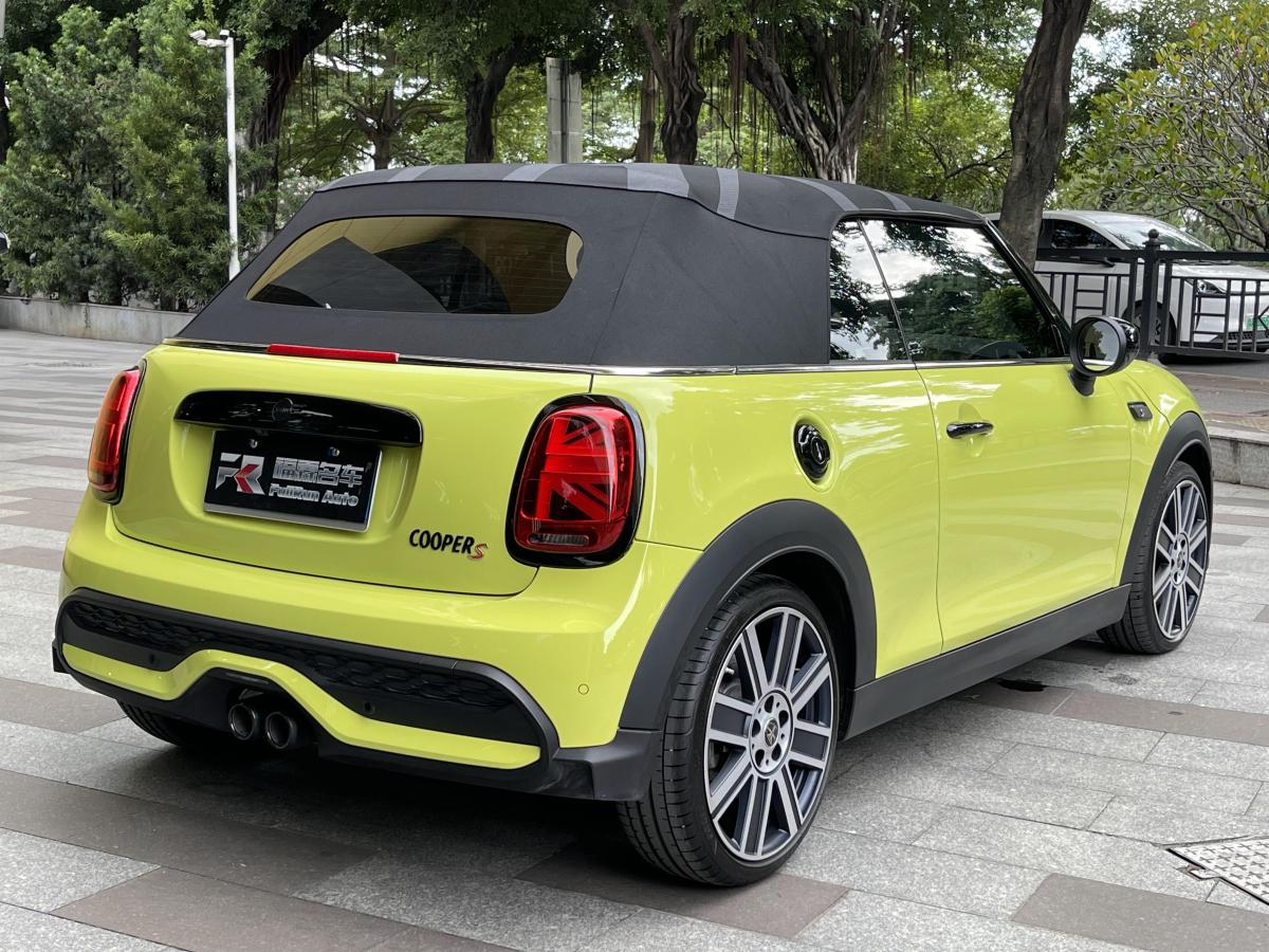 2024年4月MINI MINI  2023款 改款二 2.0T COOPER S CABRIO 藝術(shù)家