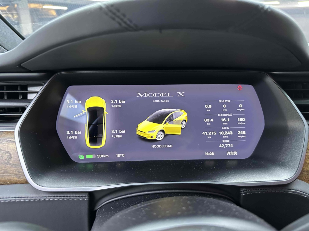 特斯拉 Model X  2019款 長續(xù)航版圖片