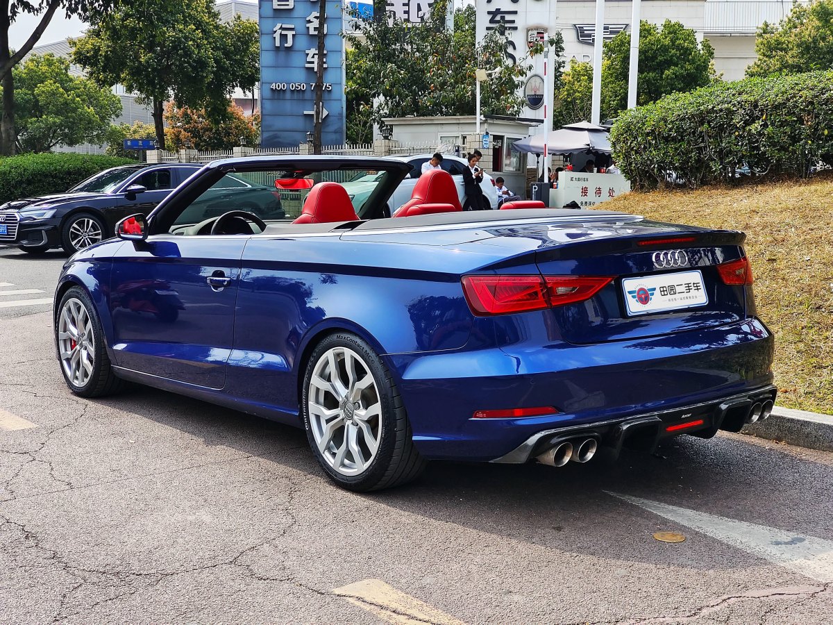 2016年9月奧迪 奧迪A3  2015款 Cabriolet 40 TFSI