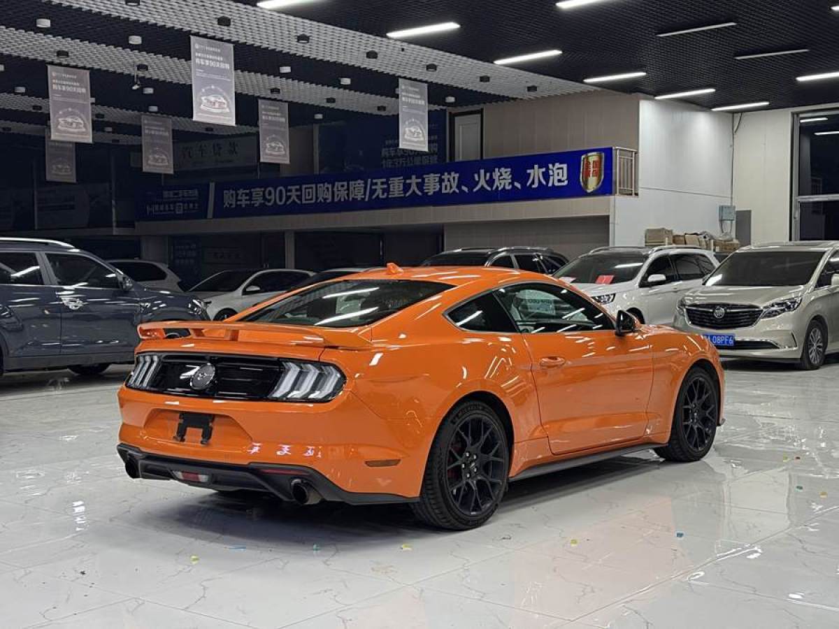 福特 Mustang  2021款 2.3L EcoBoost 黑曜魅影特別版圖片