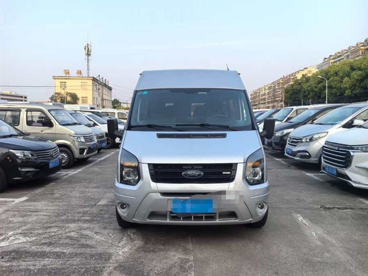 福特 新世代全順  2016款 2.2T加長(zhǎng)軸6座中頂多功能車(chē)圖片