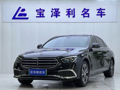 2022年1月 奔馳 奔馳E級新能源 改款 E 350 e L 插電式混合動力轎車圖片