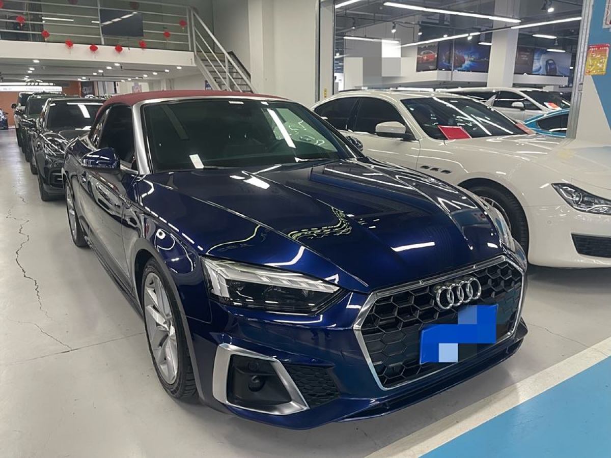 奧迪 奧迪A5  2020款 Cabriolet 40 TFSI 時(shí)尚型 國(guó)VI圖片