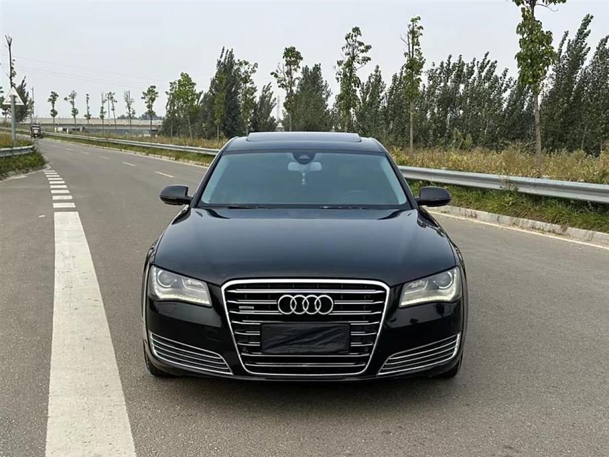 2012年11月奧迪 奧迪A8  2013款 A8L 45 TFSI quattro豪華型