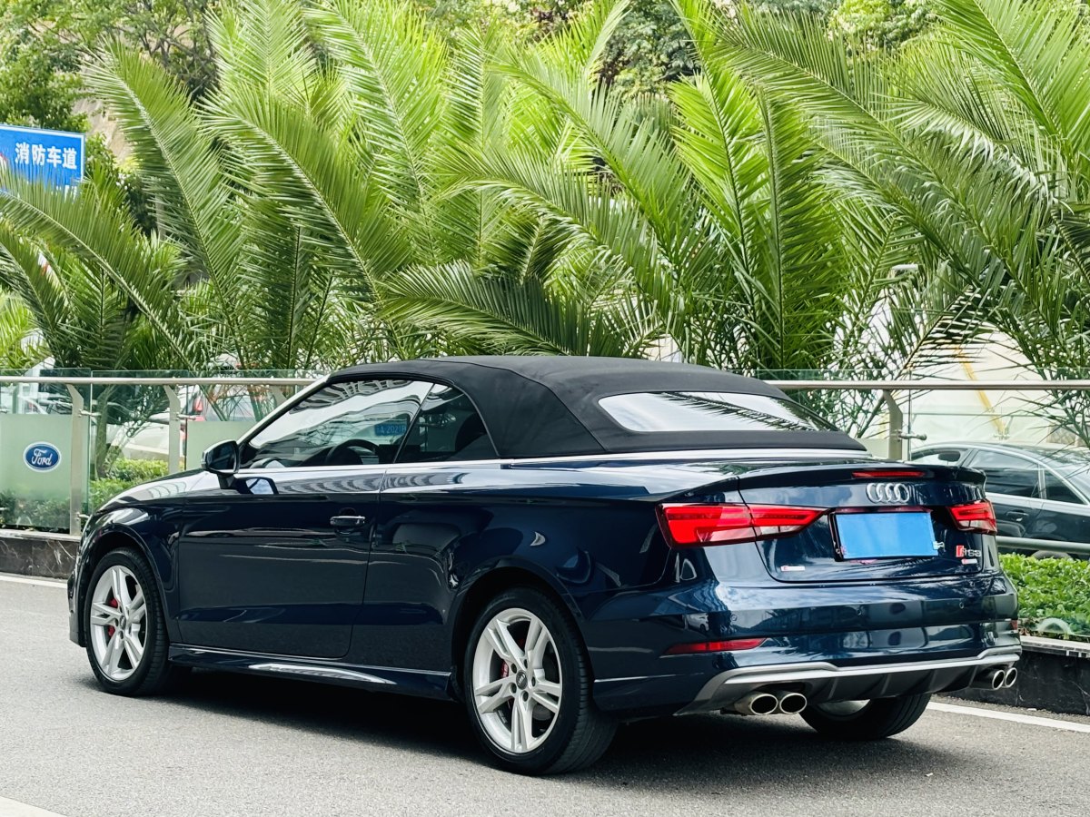 2019年4月奧迪 奧迪A3  2017款 Cabriolet 40 TFSI